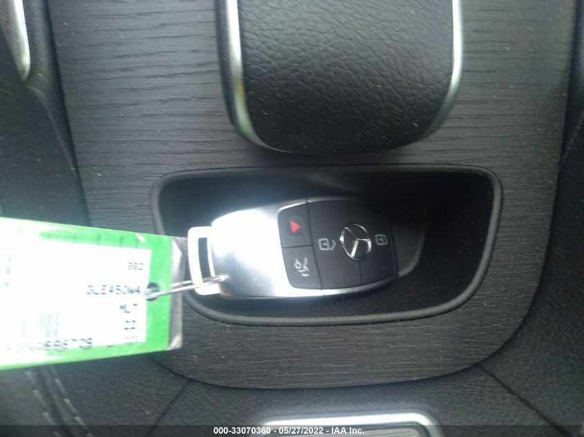 2022 MERCEDES-BENZ GLE GLE 450 4JGFB5KB3NA698729