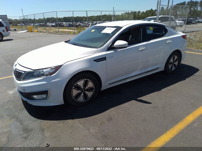 2013 KIA OPTIMA HYBRID LX KNAGM4AD9D5045083
