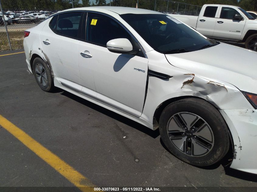 2013 KIA OPTIMA HYBRID LX KNAGM4AD9D5045083