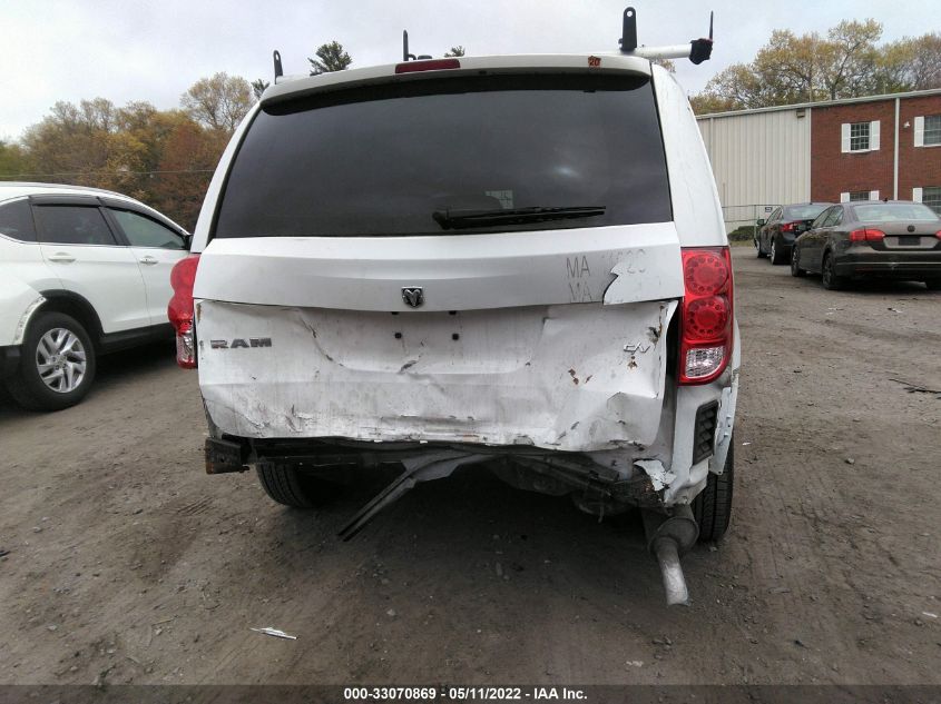 2014 RAM CARGO VAN TRADESMAN 2C4RRGAG6ER138074