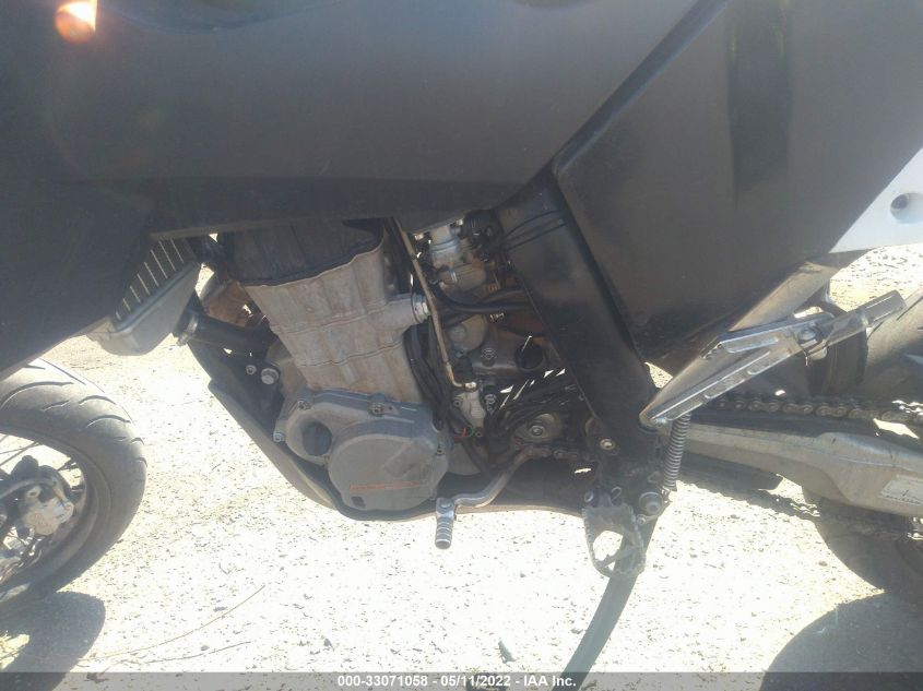 2011 KTM 450 EXC VBKEXM408BM396367
