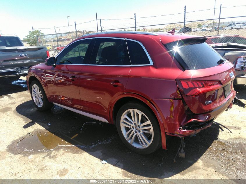 2019 AUDI Q5 PRESTIGE WA1CNAFY0K2091287