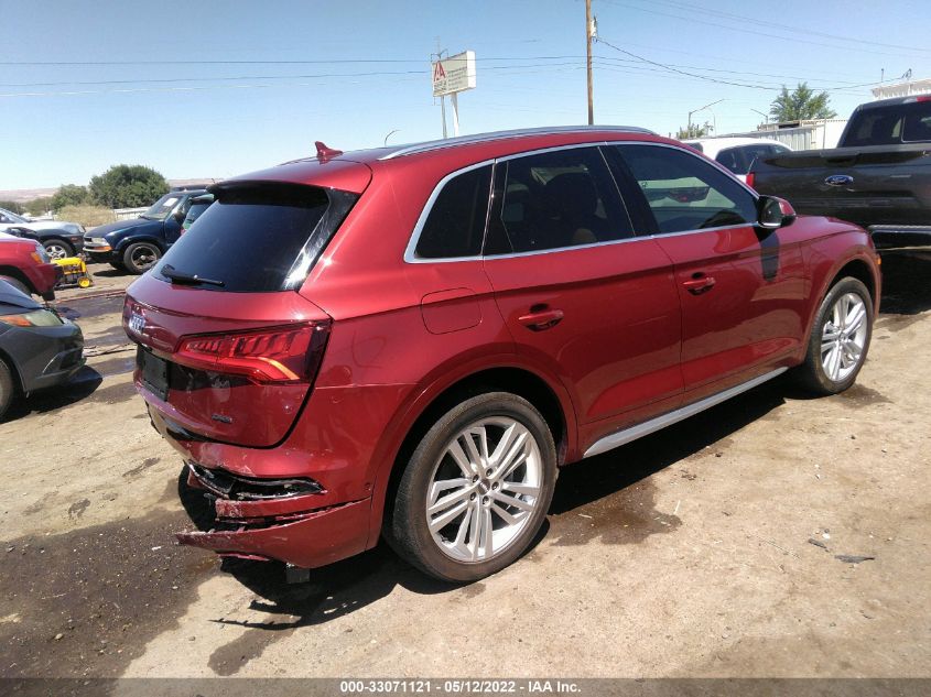 2019 AUDI Q5 PRESTIGE WA1CNAFY0K2091287