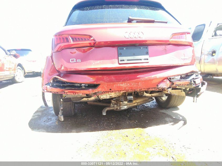 2019 AUDI Q5 PRESTIGE WA1CNAFY0K2091287