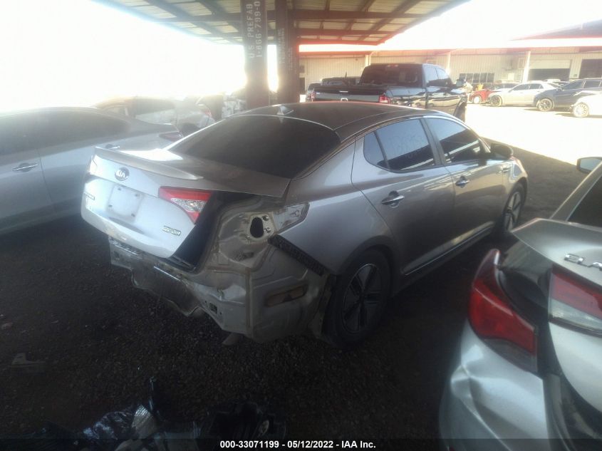 2013 KIA OPTIMA HYBRID LX KNAGM4AD2D5047791