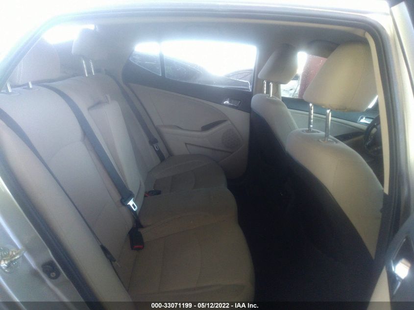 2013 KIA OPTIMA HYBRID LX KNAGM4AD2D5047791