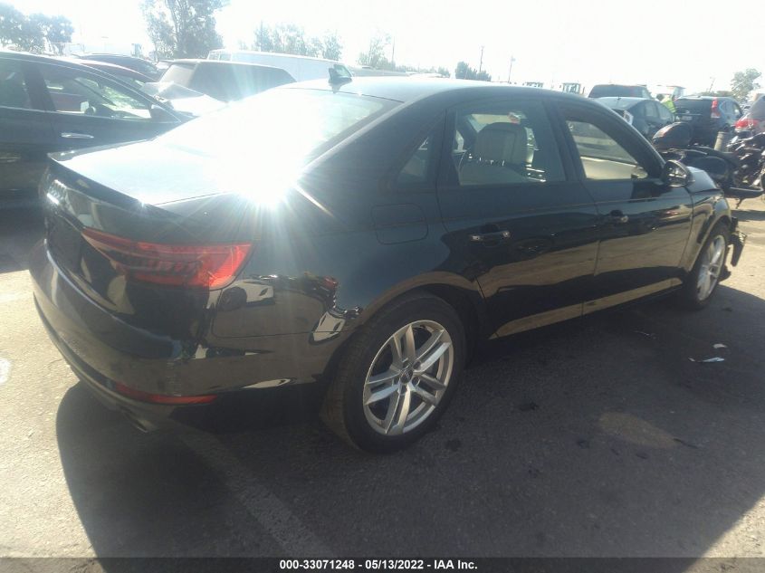 2017 AUDI A4 PREMIUM WAUGNAF49HN023191