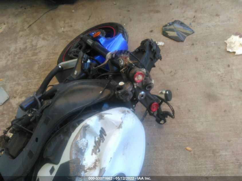 2013 KAWASAKI ZX636 E JKBZXJE16DA007051