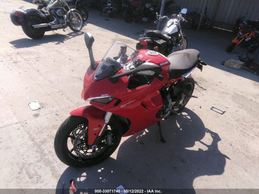 2022 DUCATI SUPERSPORT ZDMVABDS6NB003012