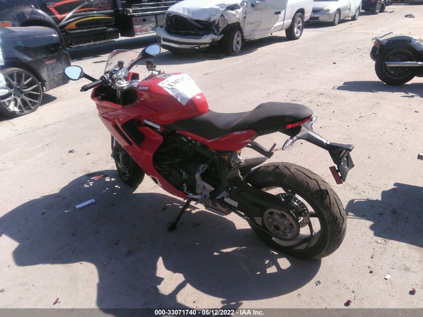 2022 DUCATI SUPERSPORT ZDMVABDS6NB003012