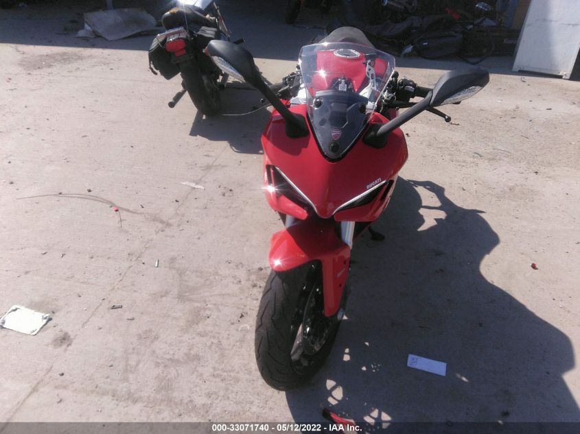 2022 DUCATI SUPERSPORT ZDMVABDS6NB003012