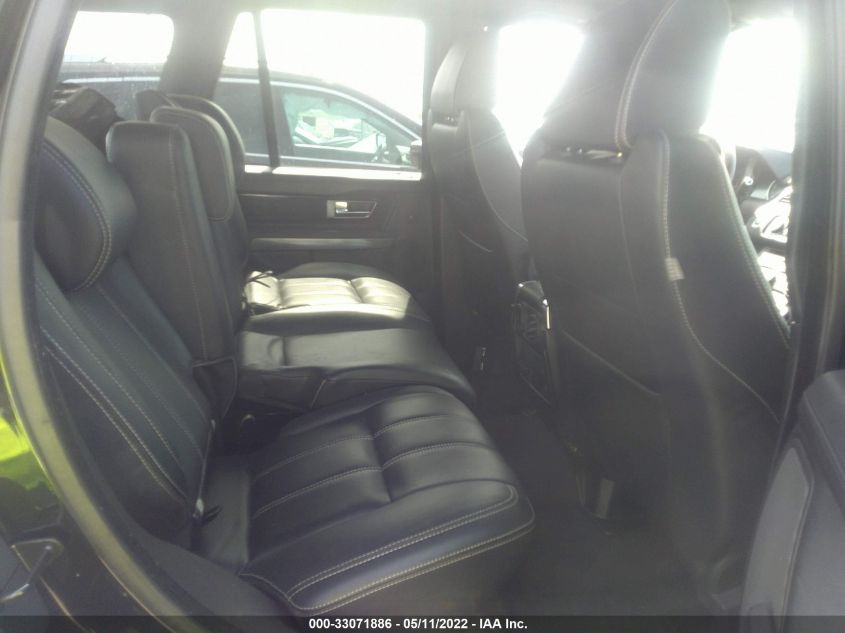 2013 LAND ROVER RANGE ROVER SPORT HSE LUX SALSK2D46DA772264