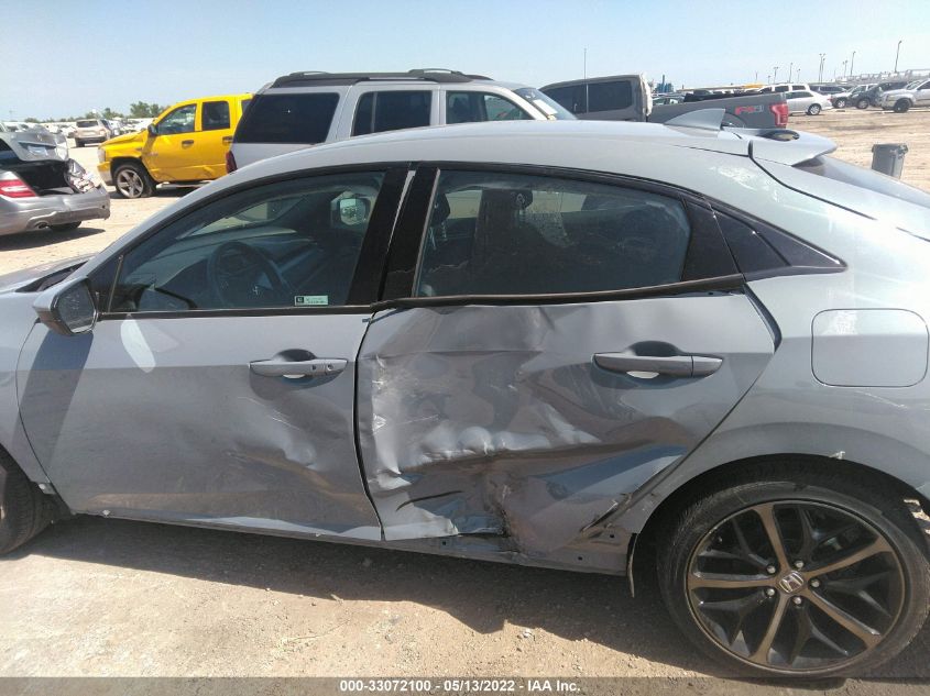 2021 HONDA CIVIC HATCHBACK SPORT SHHFK7H42MU208844