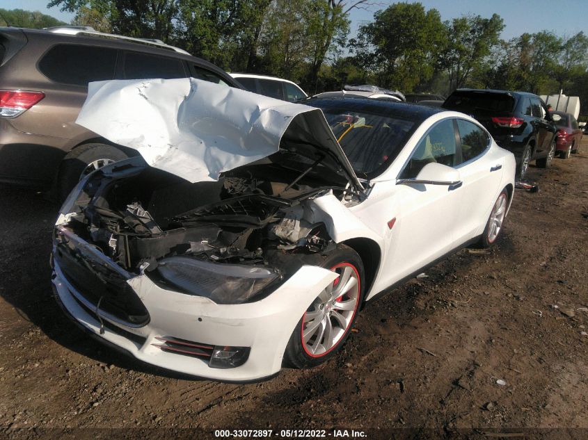 2014 TESLA MODEL S 60 KWH BATTERY/P85 5YJSA1H1XEFP45453