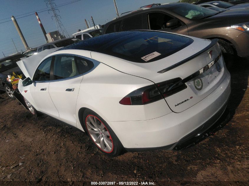 2014 TESLA MODEL S 60 KWH BATTERY/P85 5YJSA1H1XEFP45453