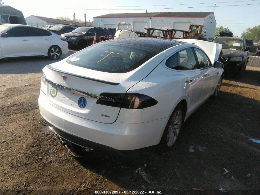2014 TESLA MODEL S 60 KWH BATTERY/P85 5YJSA1H1XEFP45453