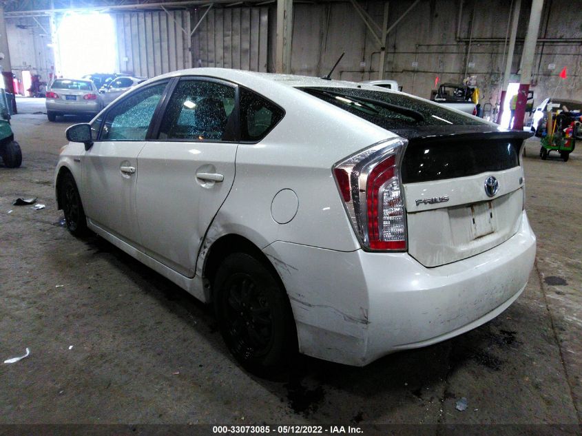 2013 TOYOTA PRIUS ONE/TWO/THREE/FOUR/FIVE JTDKN3DU3D1646545