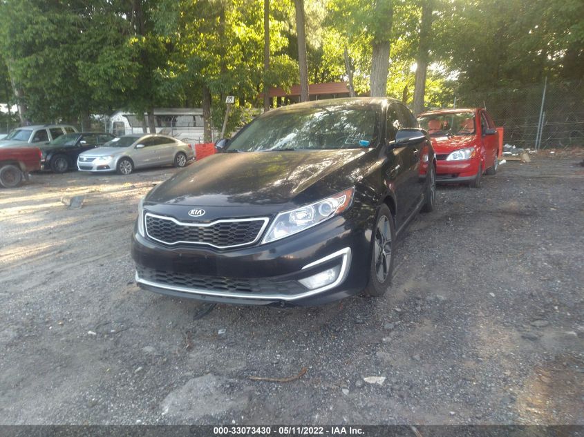 2013 KIA OPTIMA HYBRID EX KNAGM4AD7D5041047