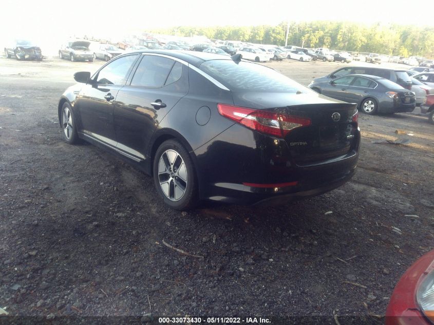 2013 KIA OPTIMA HYBRID EX KNAGM4AD7D5041047