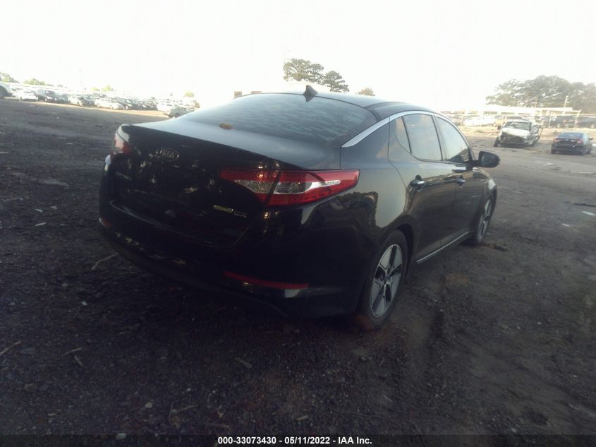 2013 KIA OPTIMA HYBRID EX KNAGM4AD7D5041047