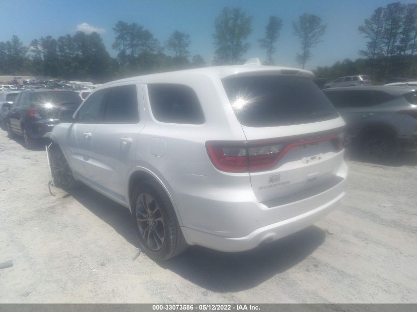 2020 DODGE DURANGO GT PLUS 1C4RDHDG4LC119044