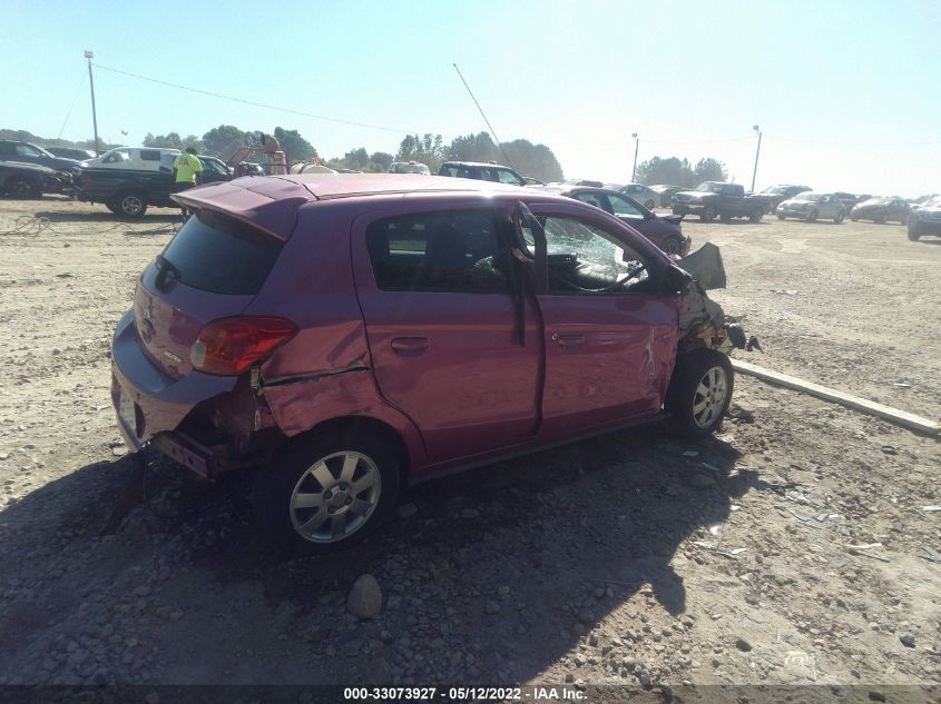 2014 MITSUBISHI MIRAGE ES ML32A4HJ5EH008987