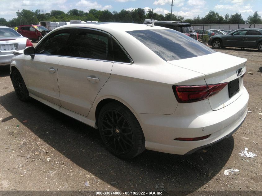 2018 AUDI A3 SEDAN PREMIUM PLUS WAUJ8HFF2J1075119