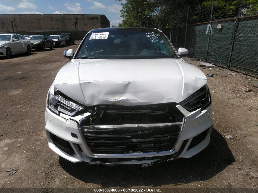 2018 AUDI A3 SEDAN PREMIUM PLUS WAUJ8HFF2J1075119