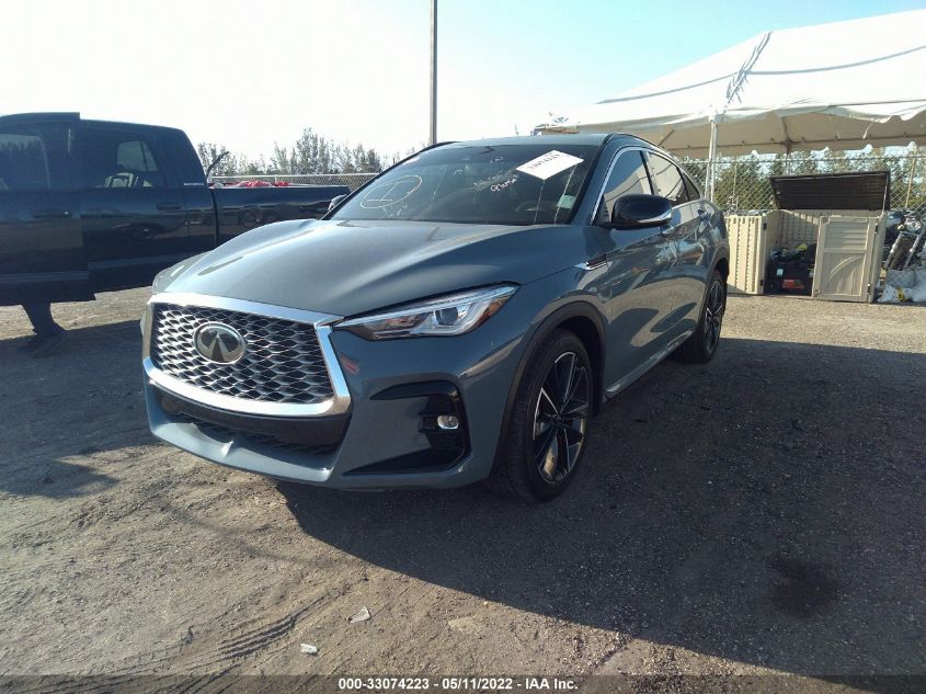2022 INFINITI QX55 LUXE 3PCAJ5J38NF100346