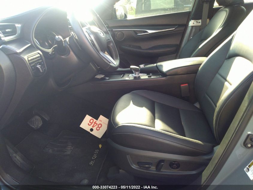 2022 INFINITI QX55 LUXE 3PCAJ5J38NF100346