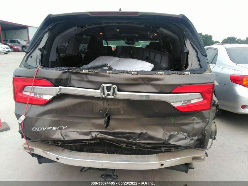 2018 HONDA ODYSSEY ELITE 5FNRL6H94JB089031