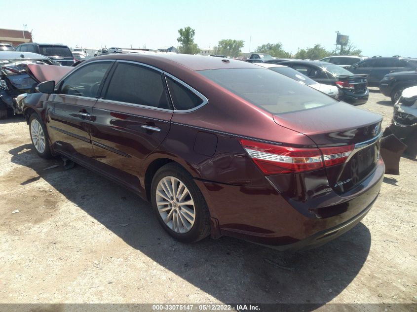2015 TOYOTA AVALON HYBRID XLE TOURING/LIMITED 4T1BD1EBXFU041732