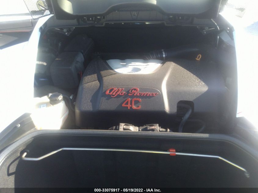 2015 ALFA ROMEO 4C ZARBAAA46FM161618