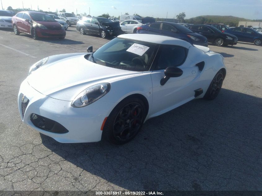 2015 ALFA ROMEO 4C ZARBAAA46FM161618