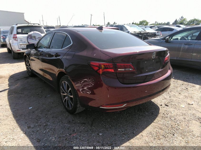 2015 ACURA TLX TECH 19UUB2F5XFA022523