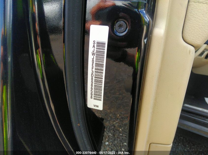 2013 JAGUAR XF V6 AWD SAJWJ0EF3D8S86598