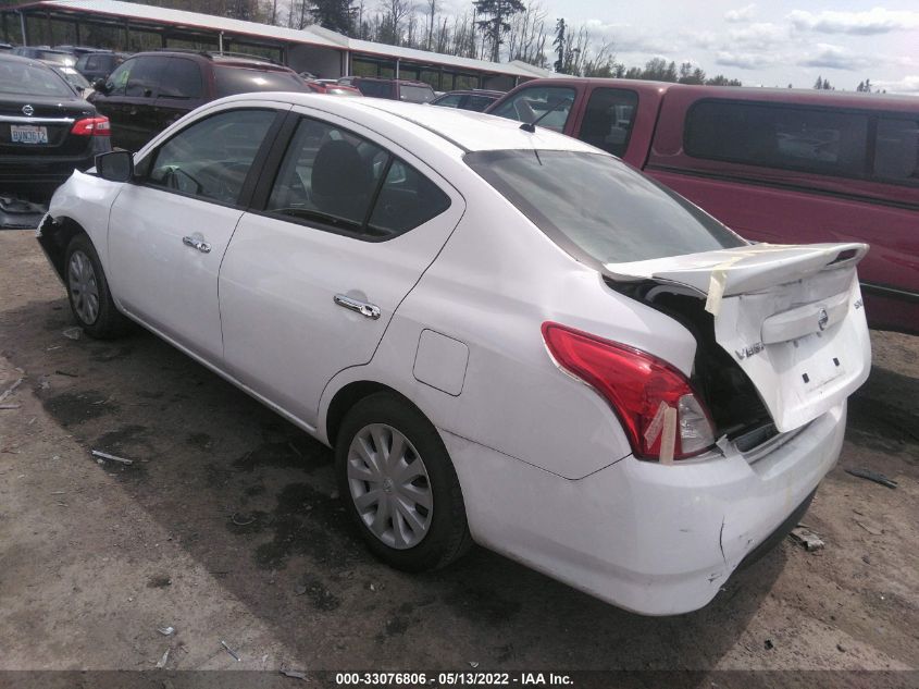 2019 NISSAN VERSA SEDAN SV 3N1CN7AP3KL839281
