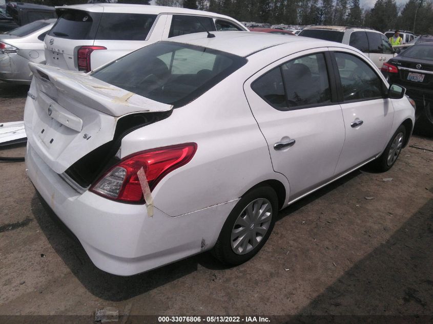 2019 NISSAN VERSA SEDAN SV 3N1CN7AP3KL839281