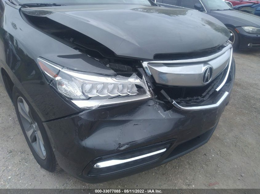 2015 ACURA MDX 5FRYD4H26FB022422