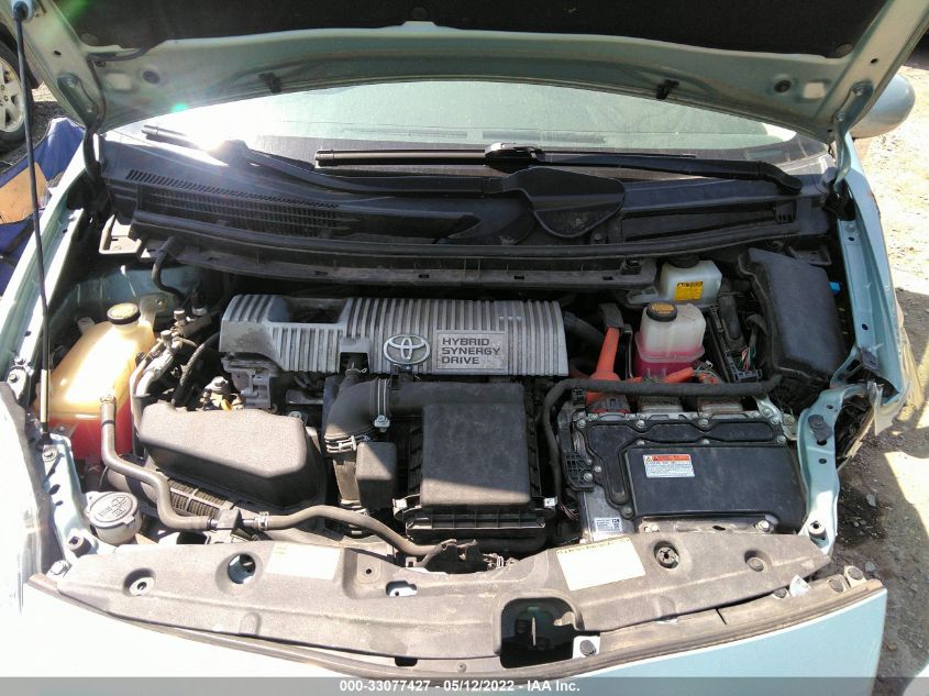 2013 TOYOTA PRIUS ONE/TWO/THREE/FOUR/FIVE JTDKN3DU3D5571919