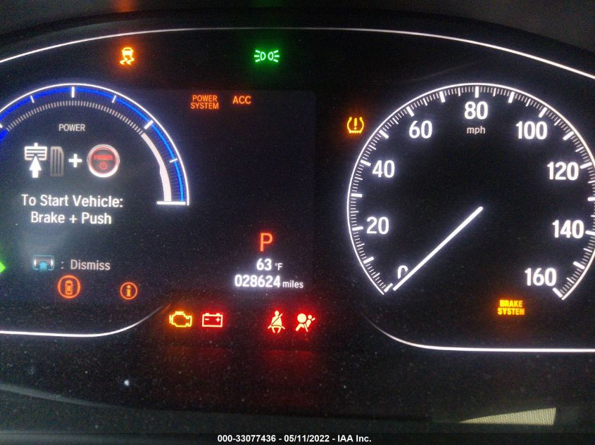2018 HONDA ACCORD HYBRID TOURING 1HGCV3F95JA011465