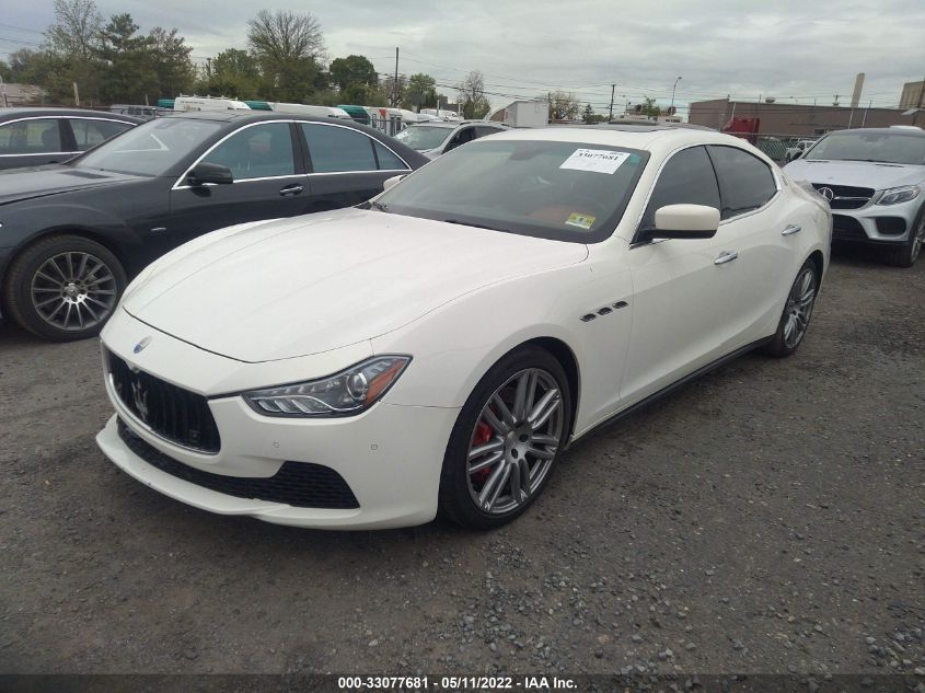 2015 MASERATI GHIBLI S Q4 ZAM57RTA8F1139544