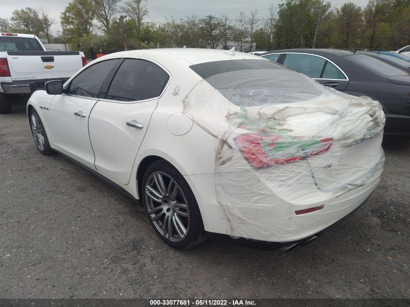 2015 MASERATI GHIBLI S Q4 ZAM57RTA8F1139544