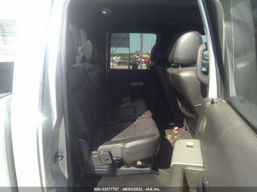 2015 FORD SUPER DUTY F-250 SRW LARIAT/PLATINUM 1FT7W2B67FEA33289