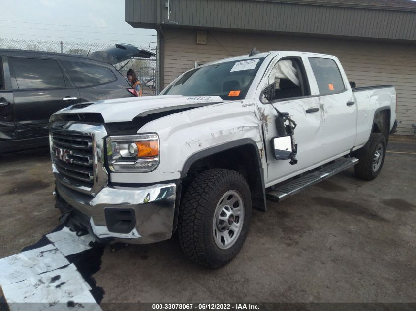 2018 GMC SIERRA 2500HD 1GT12REYXJF110361