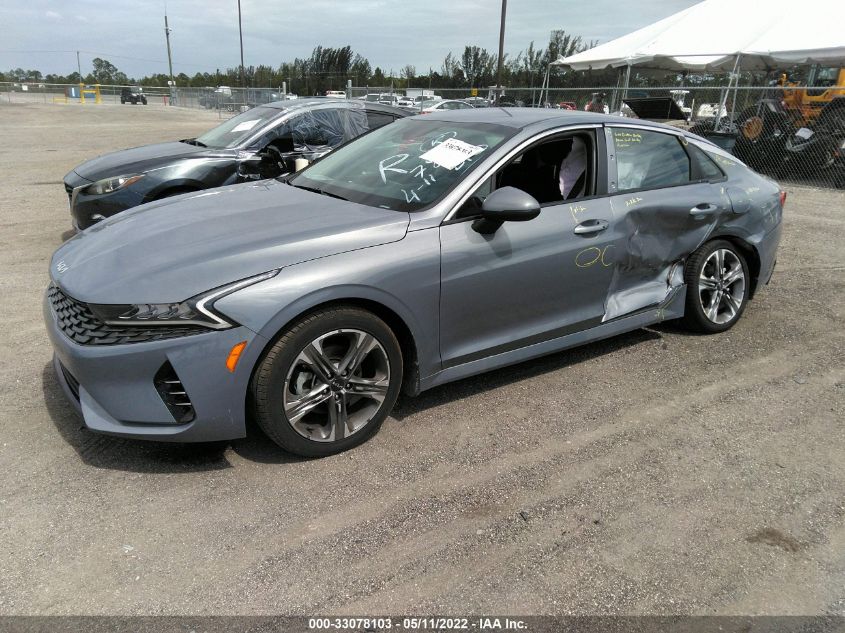 2022 KIA K5 LXS 5XXG14J24NG137824