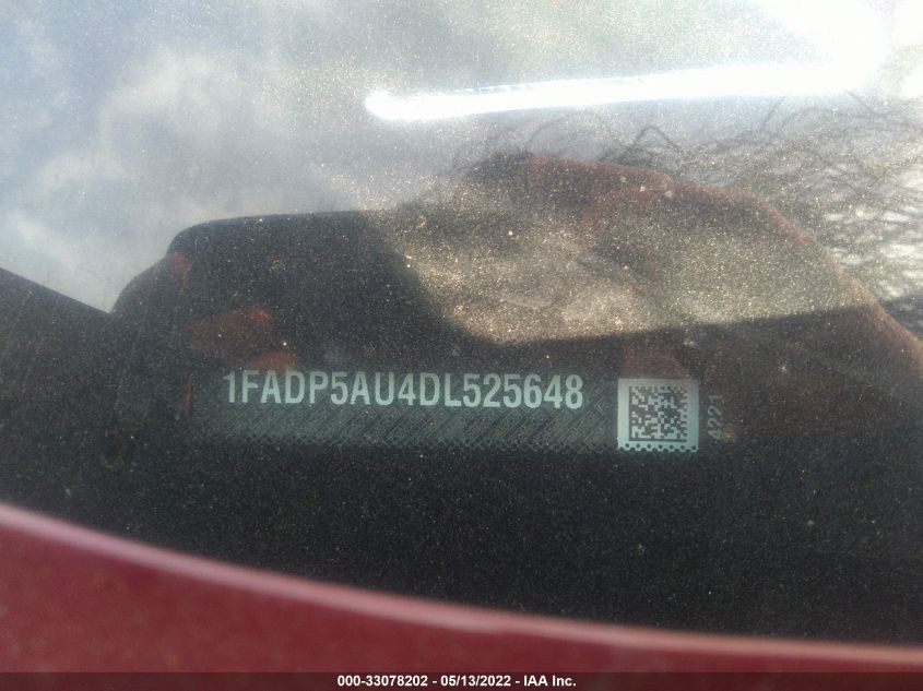2013 FORD C-MAX HYBRID SE 1FADP5AU4DL525648