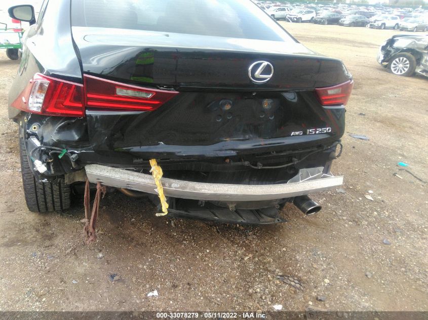 2014 LEXUS IS 250 JTHCF1D2XE5015434