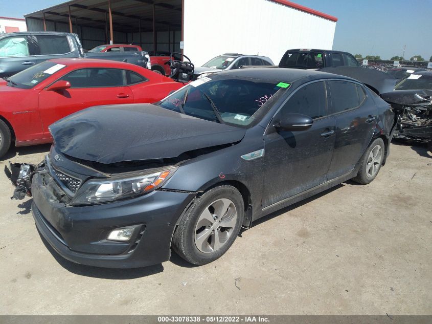 2014 KIA OPTIMA HYBRID LX KNAGM4AD9E5074522