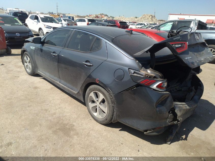2014 KIA OPTIMA HYBRID LX KNAGM4AD9E5074522